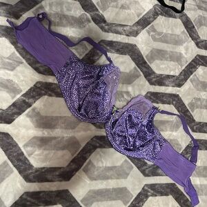 Purple Elomi 38F bra